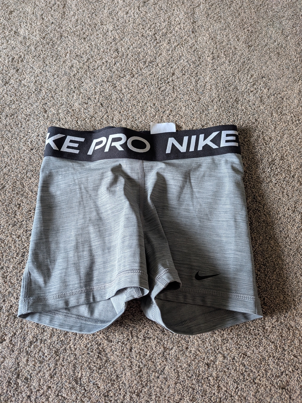 Nike Pro Gray Performance Compression Shorts